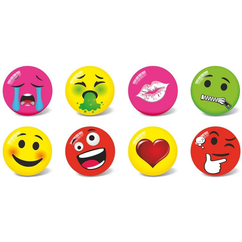 Míč s obličejem - malý, 11 cm