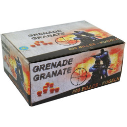 Náhradní kuličky 12 ks v boxu, 11 x 9 cm, 800 ks