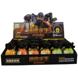 Náhradní kuličky 6 mm, 500 ks, 24 ks v boxu, 30 x 21 cm