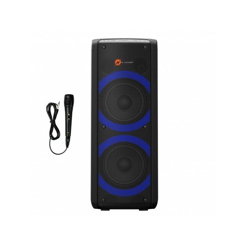 N-GEAR PARTY LET'S GO PARTY SPEAKER 72/ BT/ 450W/ Disco LED/ 1x MIC