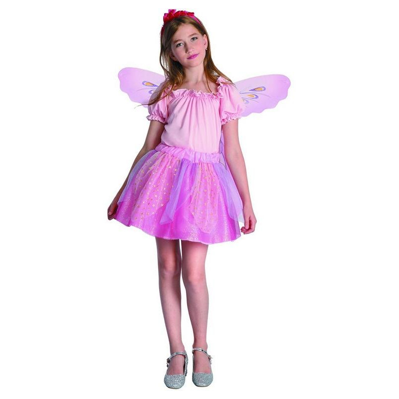 Šaty na karneval - víla, 110-120 cm