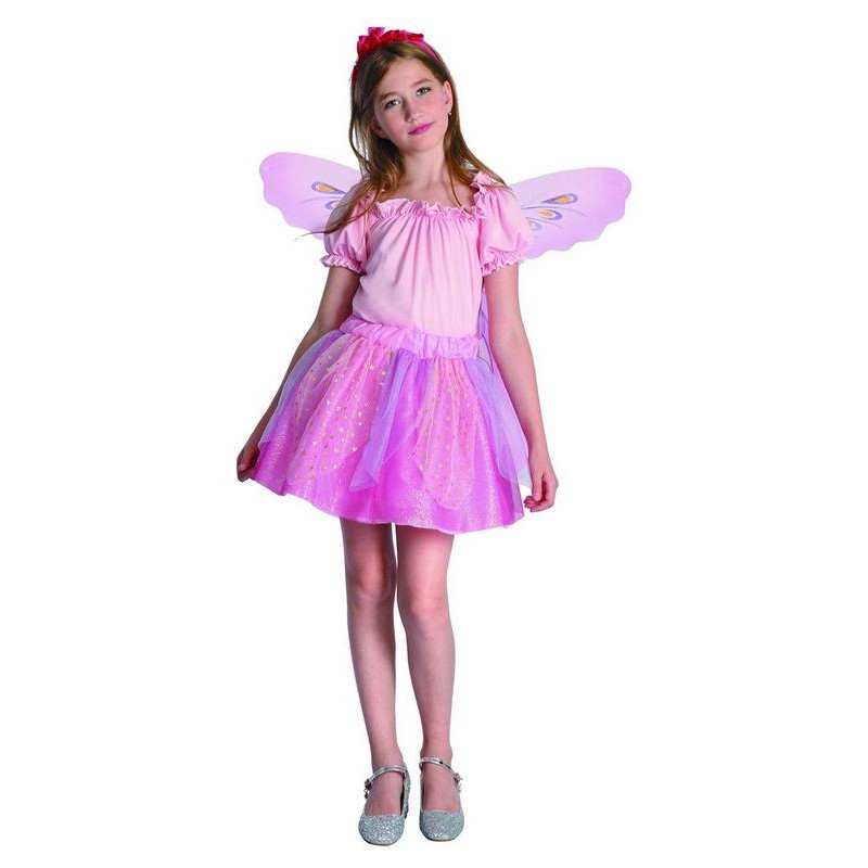 Šaty na karneval - víla, 120-130 cm