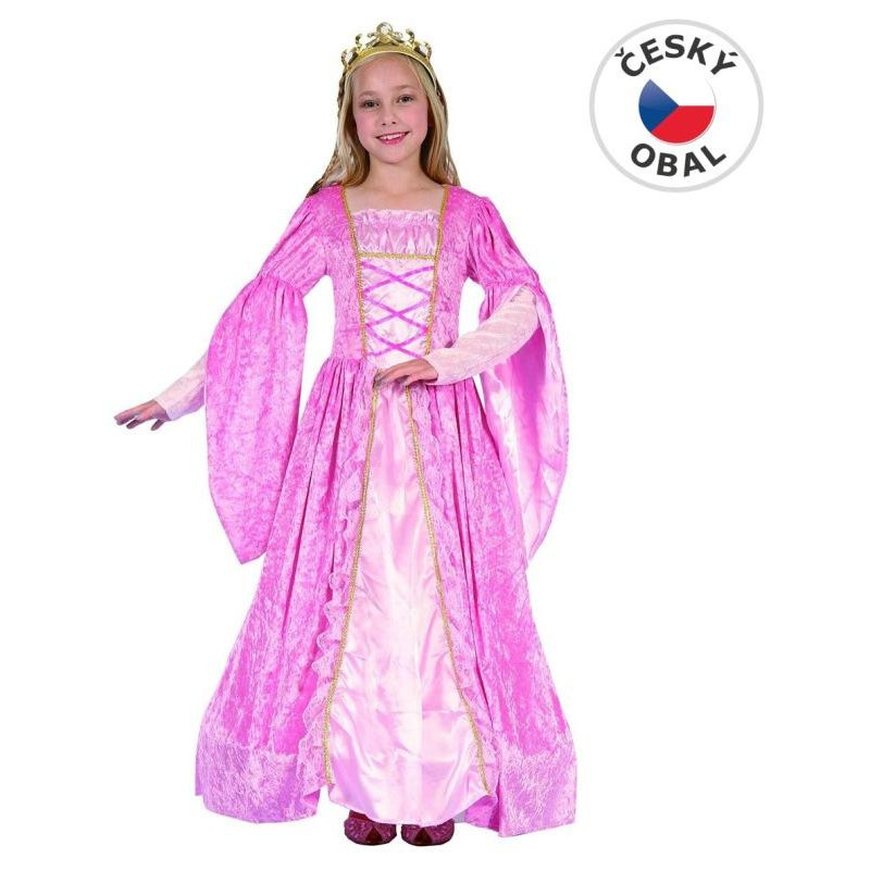 Šaty na karneval - princezna, 120-130 cm