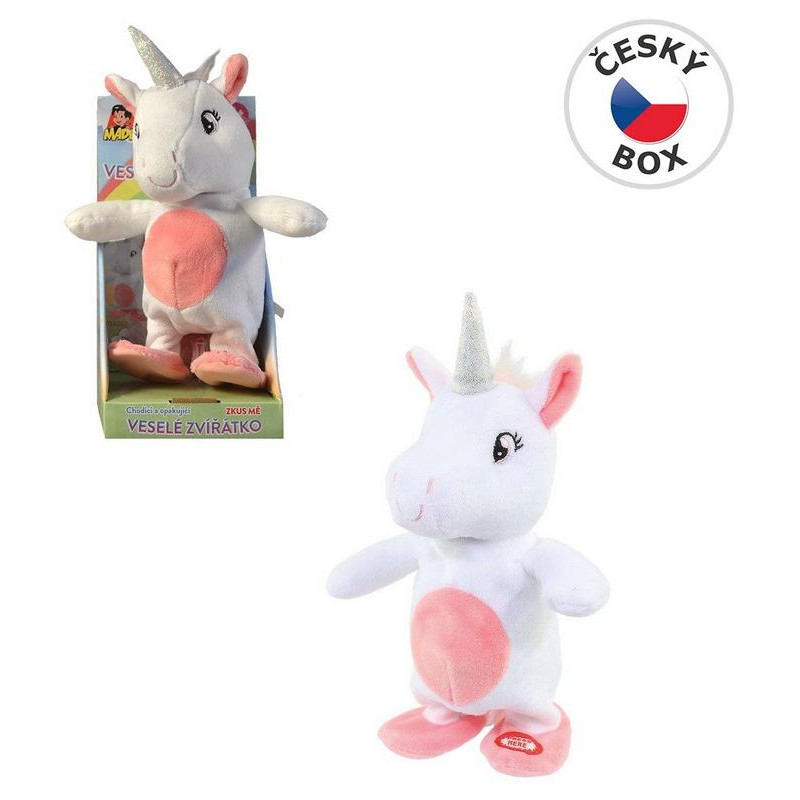 Jednorožec opakující a chodící 23 cm