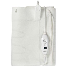 NEDIS elektrická deka/ 1 osoba/ 150 x 80 cm/ 3 nastavení teploty/ ochrana proti přehřátí/ Polyester