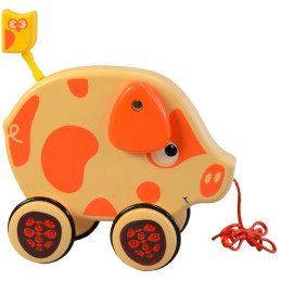 Prasátko se šňůrkou, 17 cm