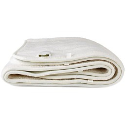 NEDIS elektrická deka/ 1 osoba/ 150 x 80 cm/ 3 nastavení teploty/ ochrana proti přehřátí/ Polyester/ Syntetická vlna