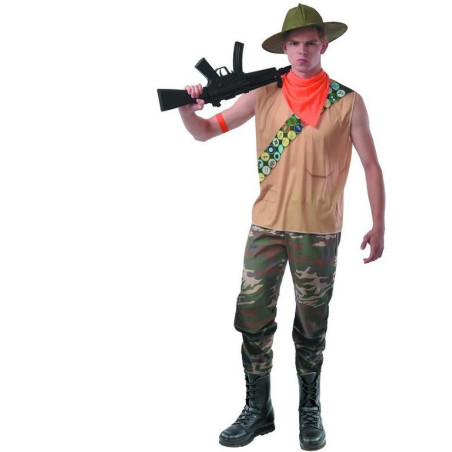 Šaty na karneval - myslivec, M (52-54)