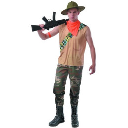 Šaty na karneval - myslivec, L (56-58)