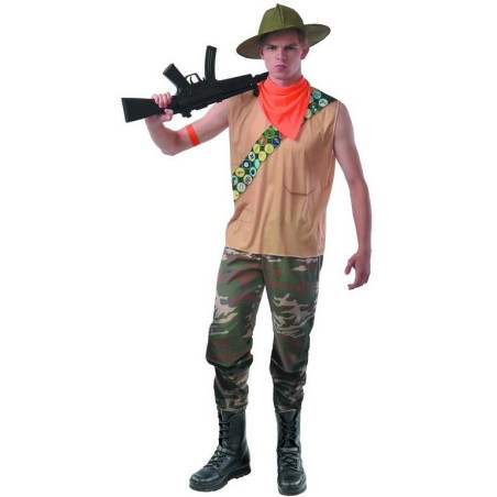 Šaty na karneval - myslivec, L (56-58)