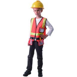 Šaty na karneval - opravář, 120 - 130 cm