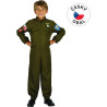Carnival dress - military pilot, 110 - 120 cm