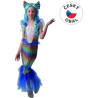 Carnival dress - mermaid, 120 - 130 cm