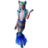 Carnival dress - mermaid, 130 - 140 cm
