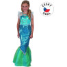 Carnival dress - mermaid, 120 - 130 cm