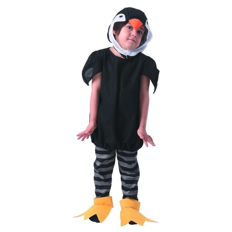 Šaty na karneval - tučňák, 80 -92 cm