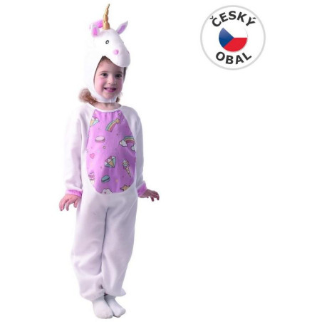 Šaty na karneval -  jednorožec, 80 - 92 cm