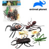 Insect animals, 6 pcs, 10 cm