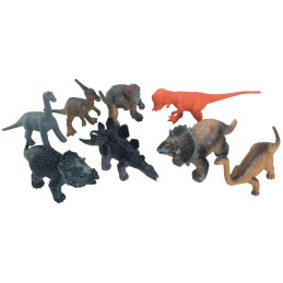 Zvířátka v tubě - dinosauři, 6 - 11 cm, mobilní aplikace pro zobrazení zvířátek, 8 ks