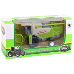 Kombajn, volná kola, kovový, 12 cm, 12 ks v boxu