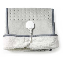 NEDIS ohřívač nohou/ 6 nastavení teploty/ časovač vypnutí/ ochrana proti přehřátí/ šedý