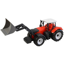 Traktor s nástrojem, na setrvačník, 10x29x9cm