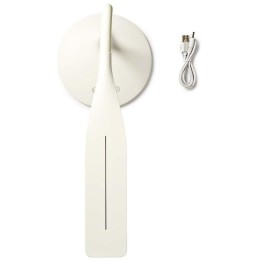 NEDIS LED lampička/ dobíjecí/ 5VDC/ dotykové funkce/ přirozená, studená, teplá bílá/ stmívatelná/ 250 lm/ bílá