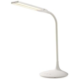 NEDIS LED lampička/ dobíjecí/ 5VDC/ dotykové funkce/ přirozená, studená, teplá bílá/ stmívatelná/ 280 lm/ bílá