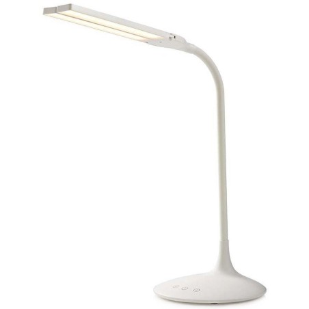NEDIS LED lampička/ dobíjecí/ 5VDC/ dotykové funkce/ přirozená, studená, teplá bílá/ stmívatelná/ 280 lm/ bílá