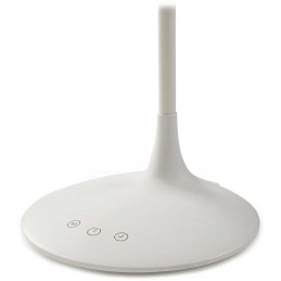 NEDIS LED lampička/ dobíjecí/ 5VDC/ dotykové funkce/ přirozená, studená, teplá bílá/ stmívatelná/ 280 lm/ bílá