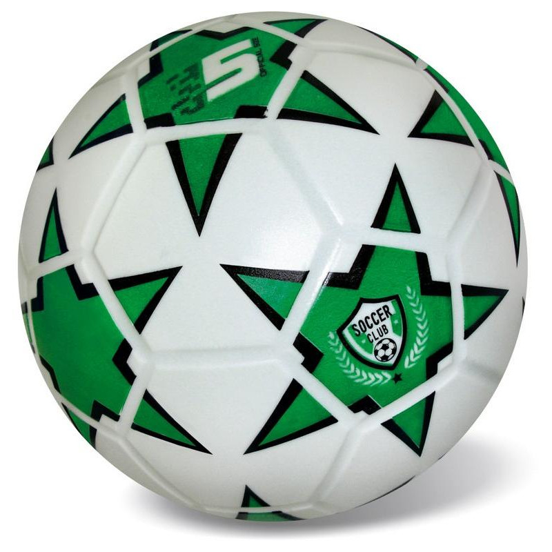 Míč SOCCER CLUB - zelený (360gr), 23 cm