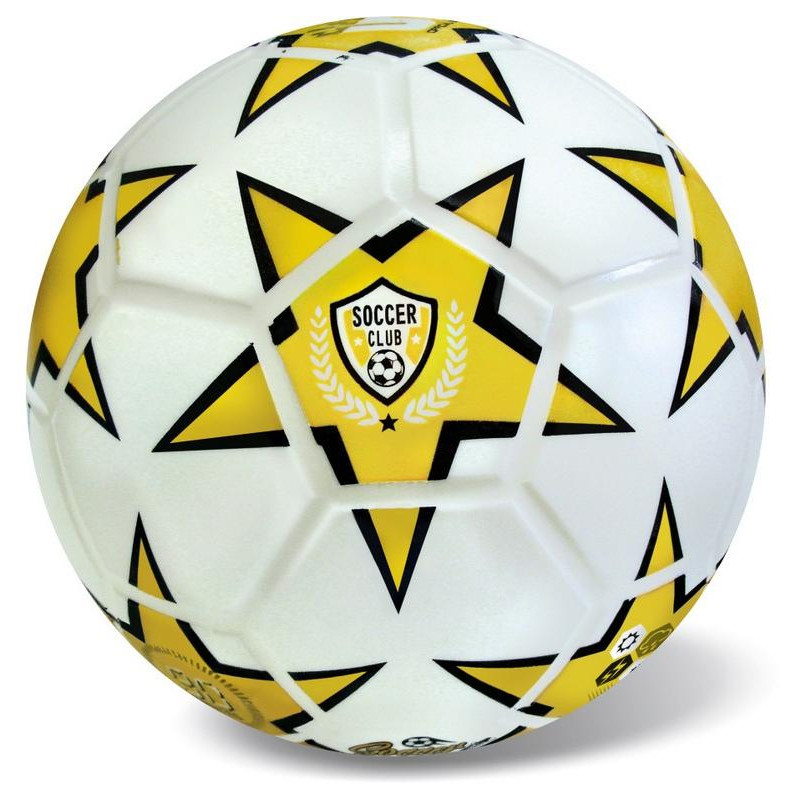 Míč SOCCER CLUB - žlutý (360gr), 23 cm