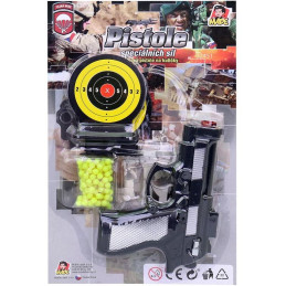 Pistole na kuličky se dvěma terči, 15 cm