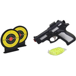 Pistole na kuličky se dvěma terči, 15 cm