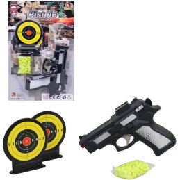 Pistole na kuličky se dvěma terči, 15 cm