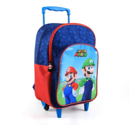 Školní batoh na kolečkách SUPER MARIO