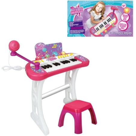 Epiáno na baterie se stojanem a s mikrofonem