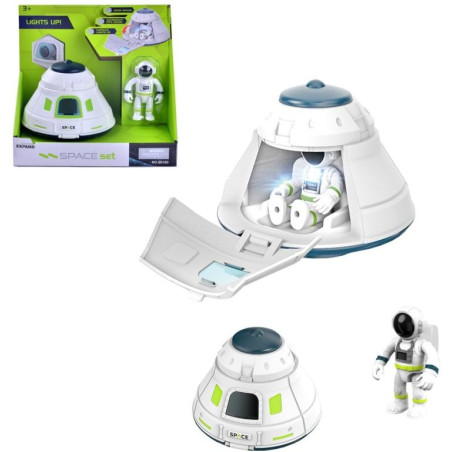 Vesmírná stanice s příslušenstvím, 20,5 cm, na baterie