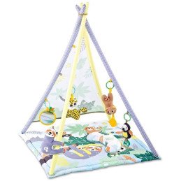 Podložka - stan, s hudbou, míčky a doplňky,  85 x 85 x 112 cm