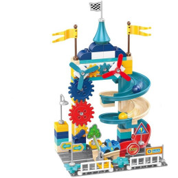 Kostky s kuličkodráhou, 110 ks, 43 x 26 x 26 cm