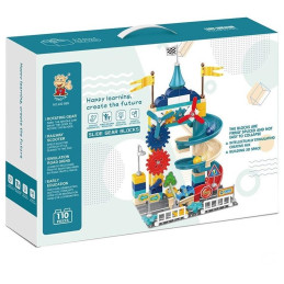 Kostky s kuličkodráhou, 110 ks, 43 x 26 x 26 cm