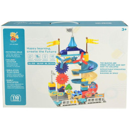 Kostky s kuličkodráhou, 110 ks, 43 x 26 x 26 cm