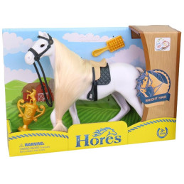 Kůň s příslušenstvím, 19 cm