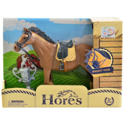 Kůň s příslušenstvím, 12 cm