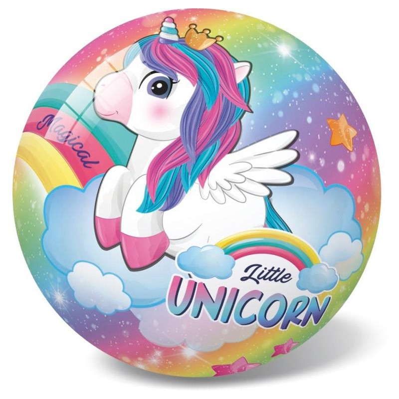 Míč - jednorožec, 14 cm