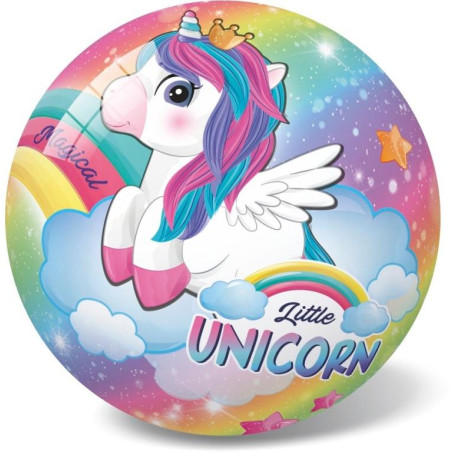 Míč - jednorožec, 14 cm