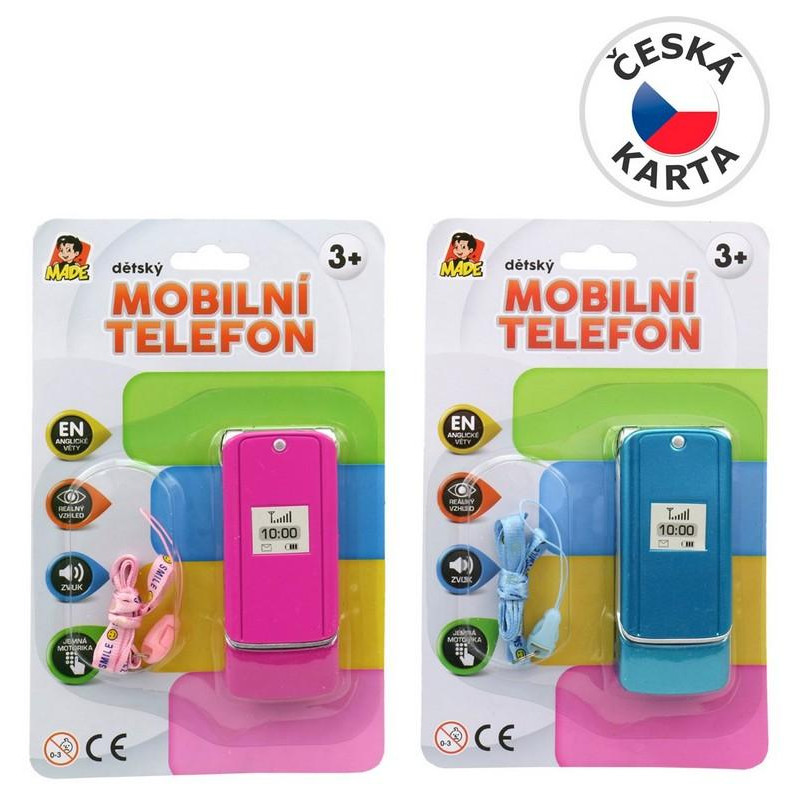 Mobilní telefon na baterie, 10,5 cm