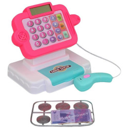 Pokladna s příslušenstvím, na baterie, 14 dílů, 34 x 20 x 14,5 cm