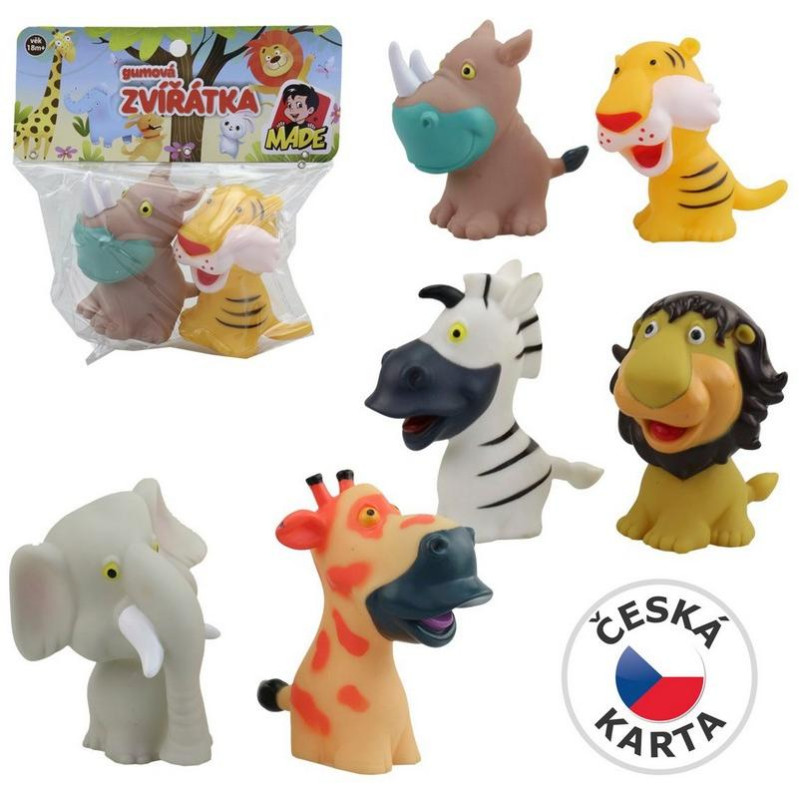 Zvířátka safari, 10 cm