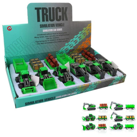 Dopravní prostředky na setrvačník, 23 cm